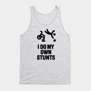 I do my own stunts funny wheelchair basketball Tank Top